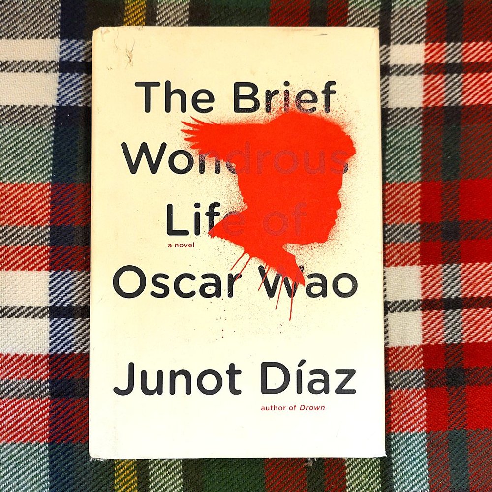 The Brief Wondrous Life Of Oscar Wao by Junot Diaz, hardcover book